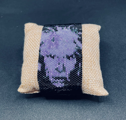 Handwoven Andy Warhol Cuff Bracelet