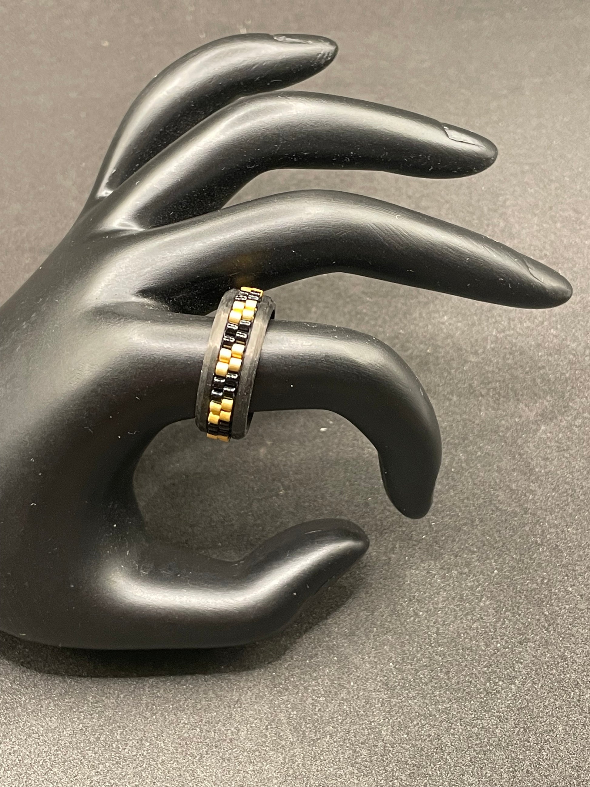 Unisex Carbon Fiber Ring