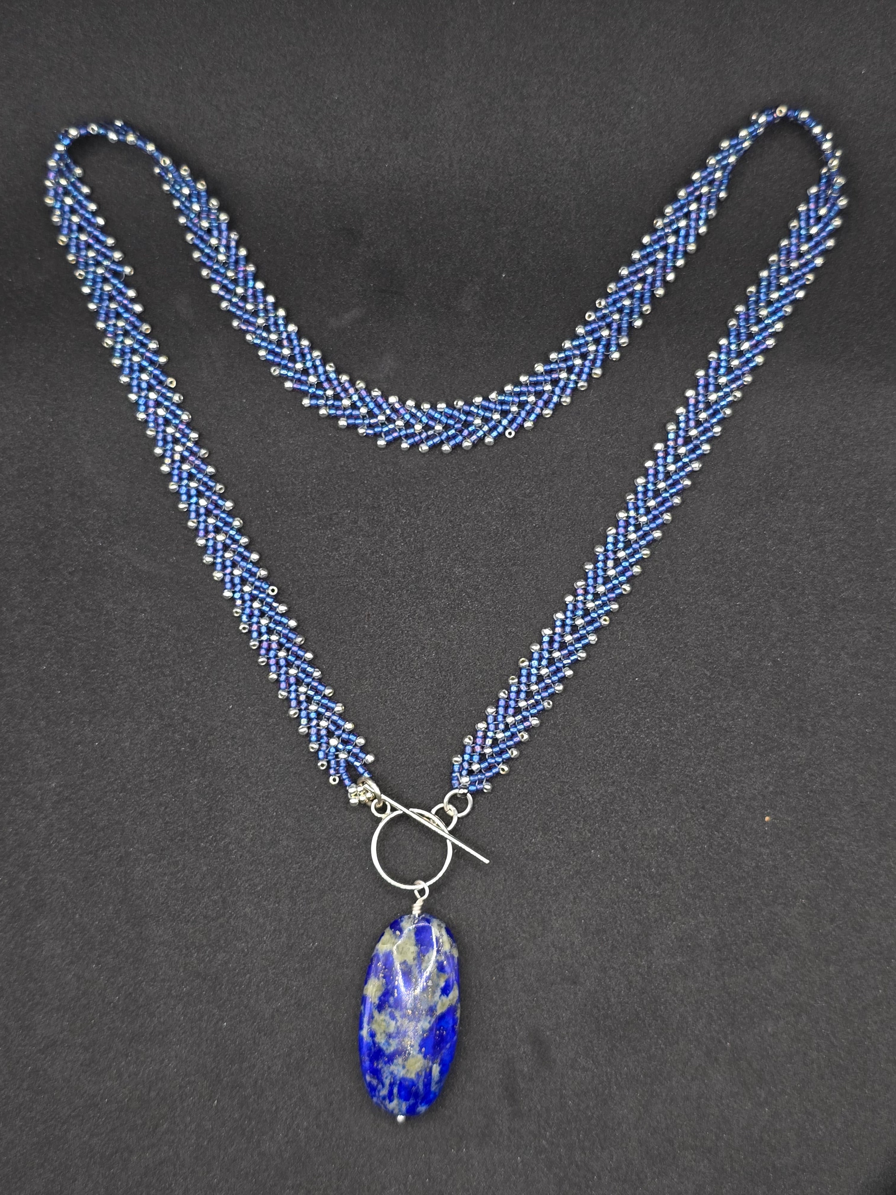 Saint Petersburg Stitch Handwoven Necklace
